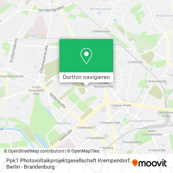 Ppk1 Photovoltaikprojektgesellschaft Krempendorf Karte