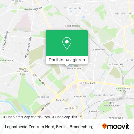 Legasthenie-Zentrum Nord Karte