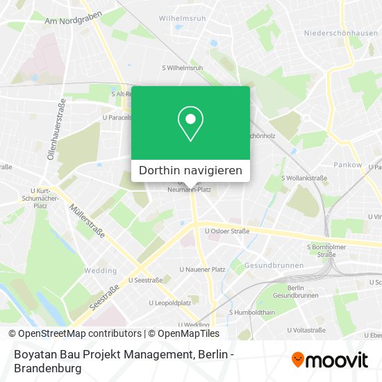 Boyatan Bau Projekt Management Karte