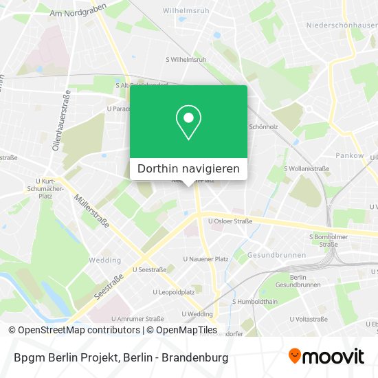 Bpgm Berlin Projekt Karte