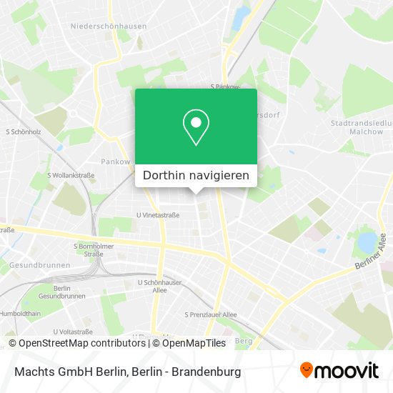 Machts GmbH Berlin Karte
