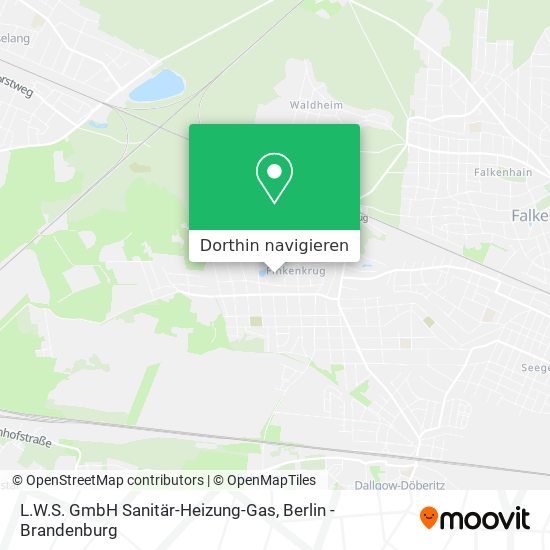 L.W.S. GmbH Sanitär-Heizung-Gas Karte