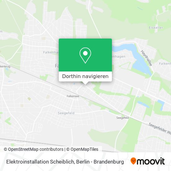 Elektroinstallation Scheiblich Karte