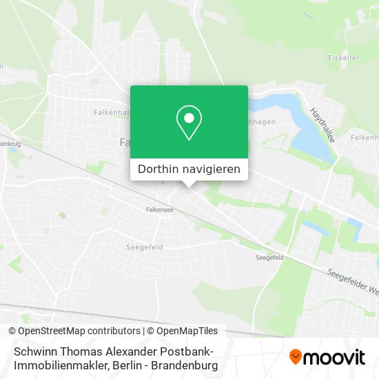 Schwinn Thomas Alexander Postbank-Immobilienmakler Karte