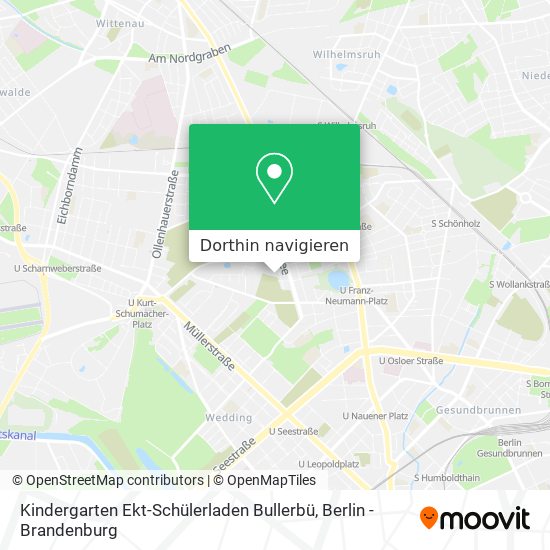 Kindergarten Ekt-Schülerladen Bullerbü Karte