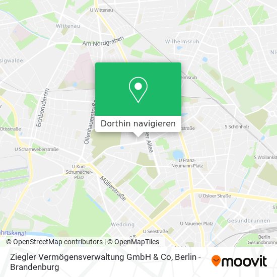 Ziegler Vermögensverwaltung GmbH & Co Karte