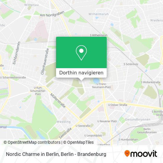 Nordic Charme in Berlin Karte