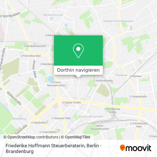 Friederike Hoffmann Steuerberaterin Karte