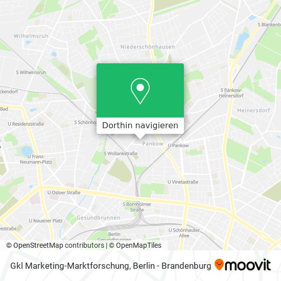 Gkl Marketing-Marktforschung Karte