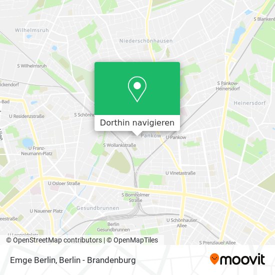 Emge Berlin Karte