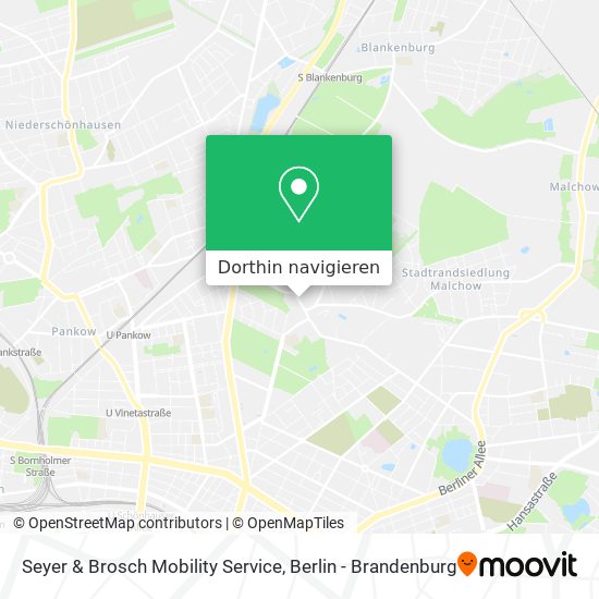 Seyer & Brosch Mobility Service Karte