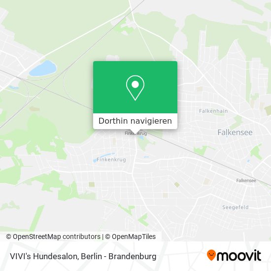VIVI's Hundesalon Karte