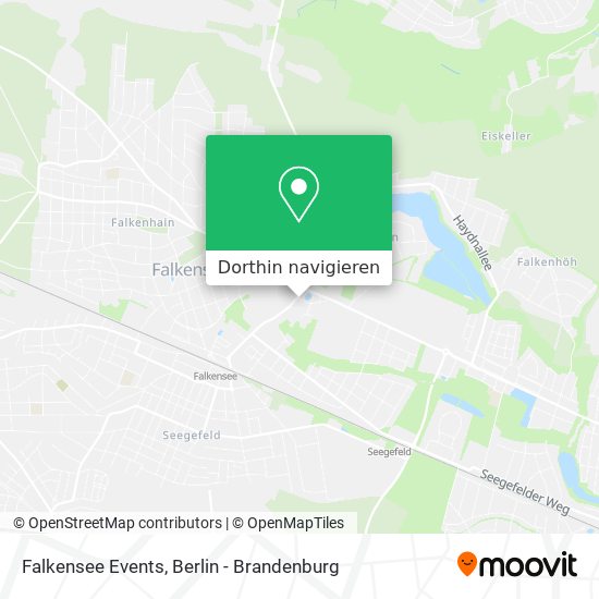 Falkensee Events Karte