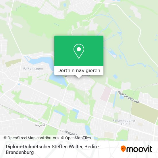 Diplom-Dolmetscher Steffen Walter Karte