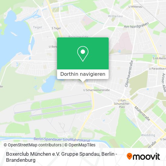 Boxerclub München e.V. Gruppe Spandau Karte
