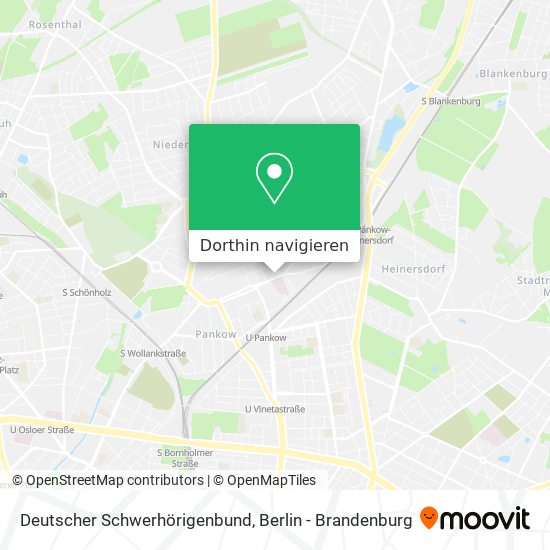 Deutscher Schwerhörigenbund Karte