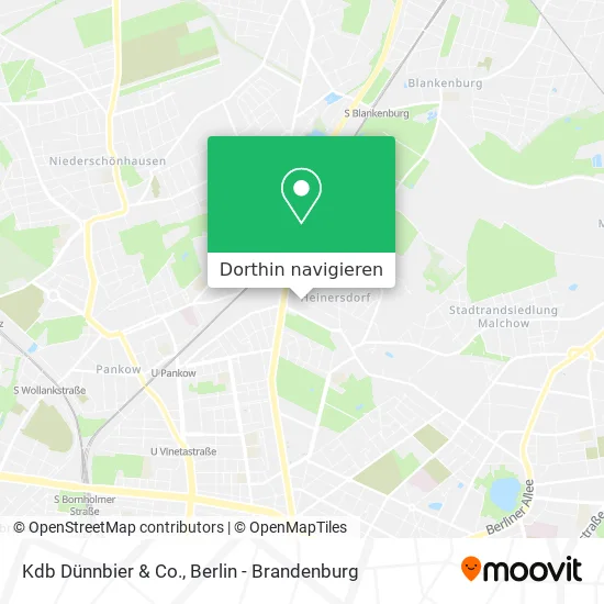 Kdb Dünnbier & Co. Karte