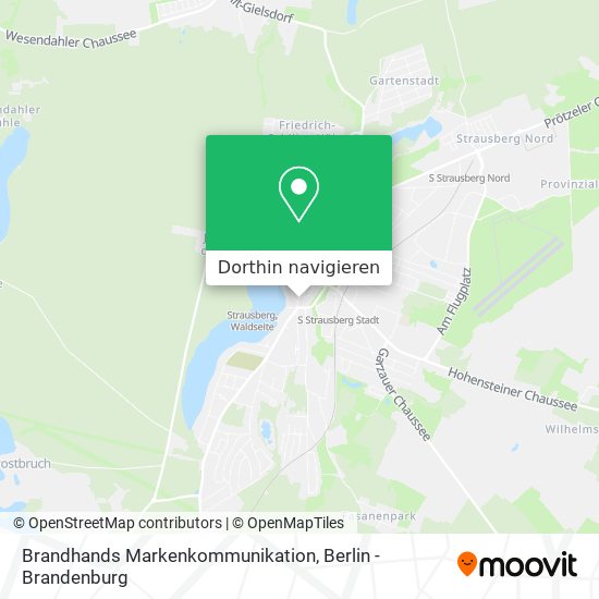 Brandhands Markenkommunikation Karte