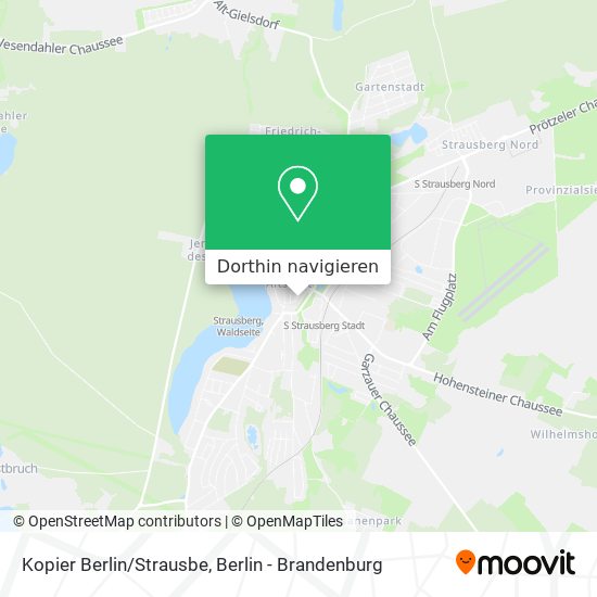 Kopier Berlin/Strausbe Karte