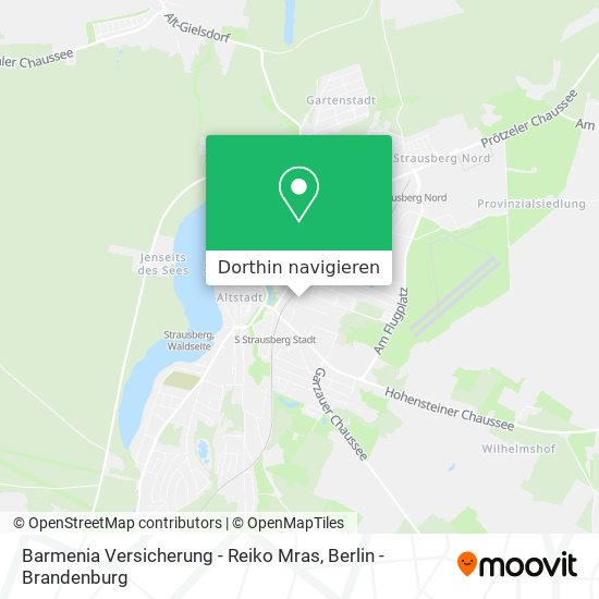 Barmenia Versicherung - Reiko Mras Karte