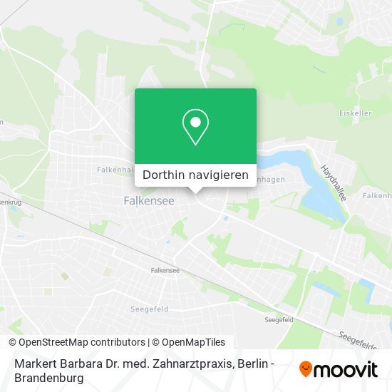 Markert Barbara Dr. med. Zahnarztpraxis Karte