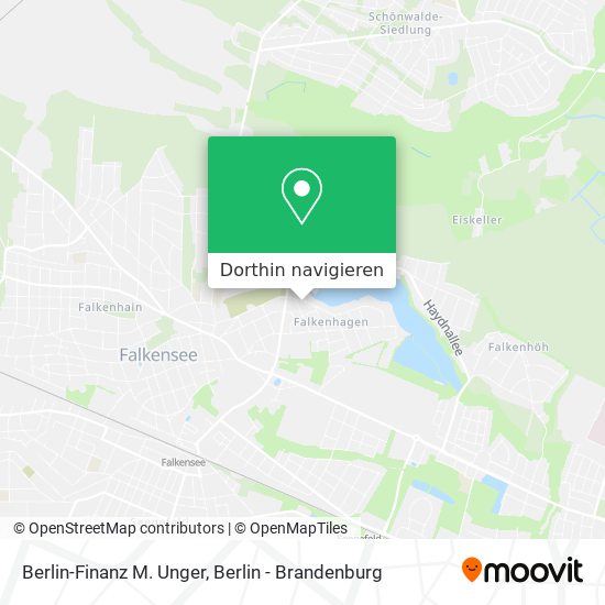 Berlin-Finanz M. Unger Karte