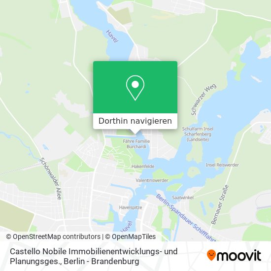 Castello Nobile Immobilienentwicklungs- und Planungsges. Karte