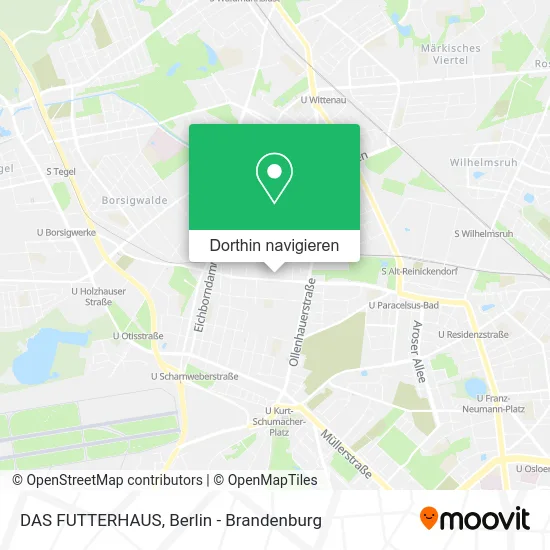 DAS FUTTERHAUS Karte