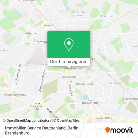 Immobilien Service Deutschland Karte