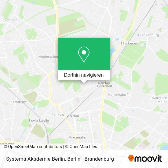 Systema Akademie Berlin Karte