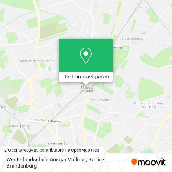 Westerlandschule Ansgar Vollmer Karte