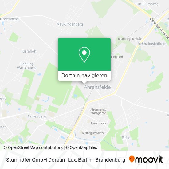Stumhöfer GmbH Doreum Lux Karte