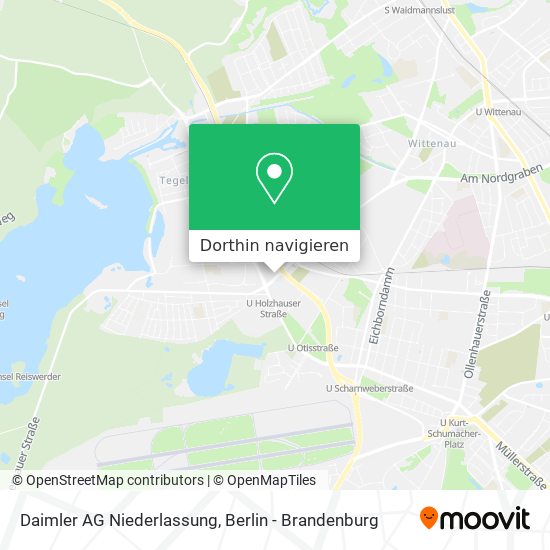 Daimler AG Niederlassung Karte