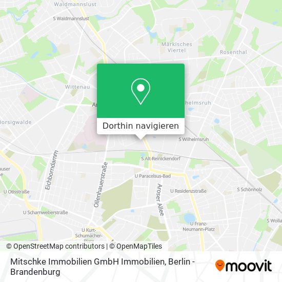Mitschke Immobilien GmbH Immobilien Karte