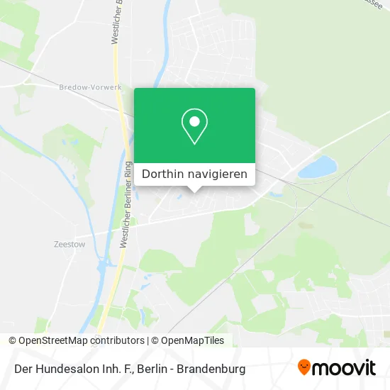 Der Hundesalon Inh. F. Karte