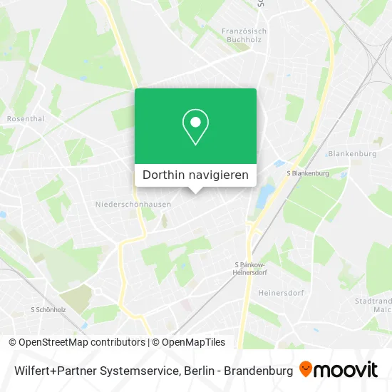 Wilfert+Partner Systemservice Karte