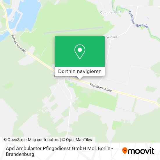 Apd Ambulanter Pflegedienst GmbH Mol Karte