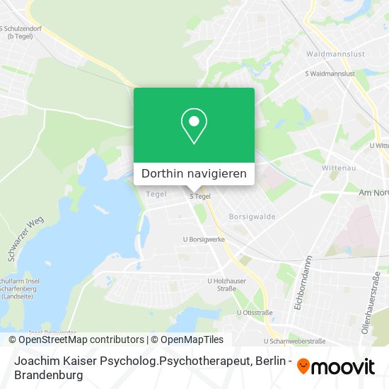 Joachim Kaiser Psycholog.Psychotherapeut Karte