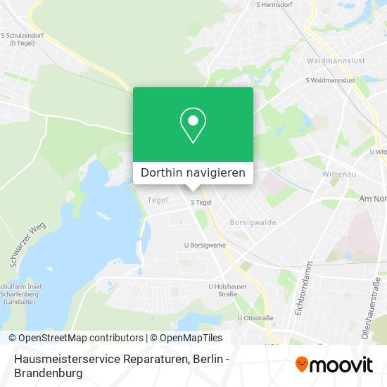 Hausmeisterservice Reparaturen Karte