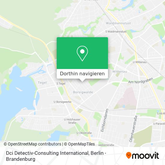 Dci Detectiv-Consulting International Karte
