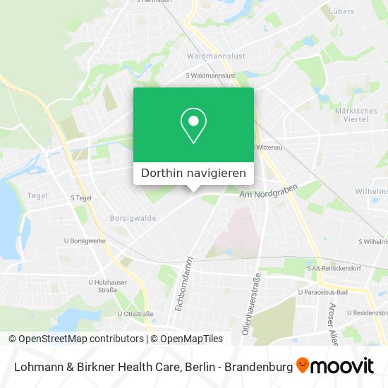 Lohmann & Birkner Health Care Karte