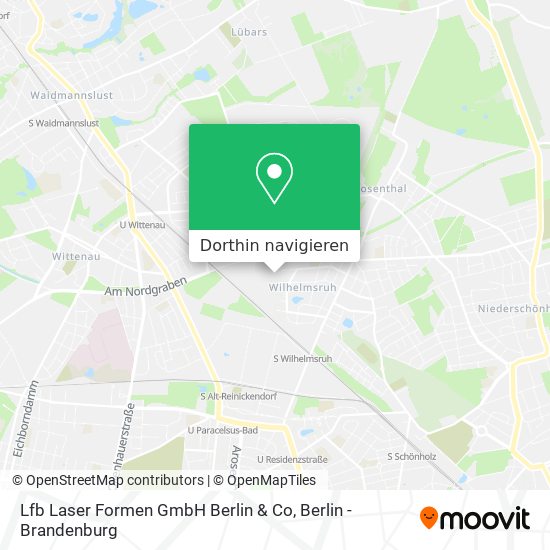 Lfb Laser Formen GmbH Berlin & Co Karte