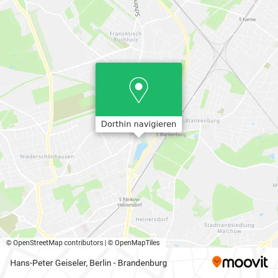 Hans-Peter Geiseler Karte