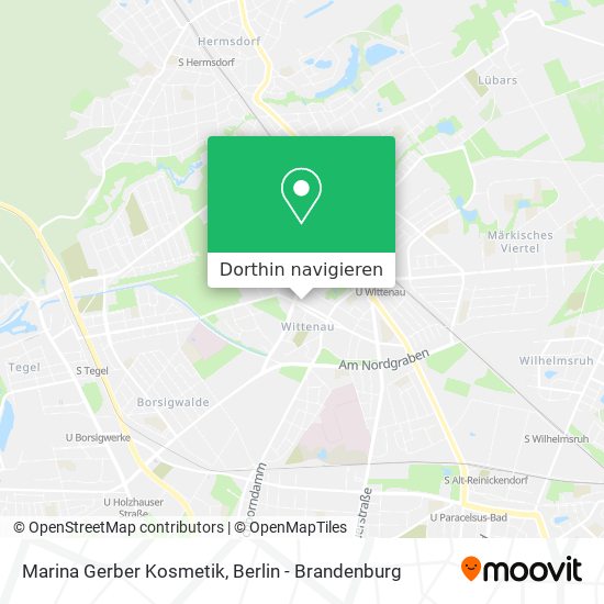 Marina Gerber Kosmetik Karte