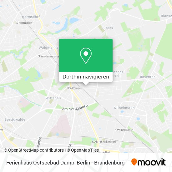 Ferienhaus Ostseebad Damp Karte