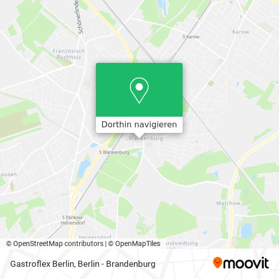 Gastroflex Berlin Karte