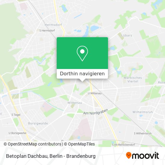 Betoplan Dachbau Karte