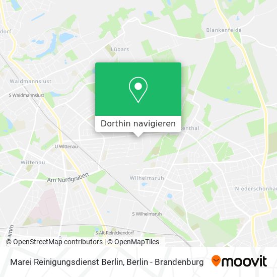 Marei Reinigungsdienst Berlin Karte