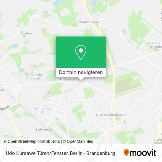 Udo Kursawe Türen/Fenster Karte