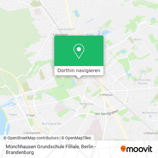 Münchhausen Grundschule Filliale Karte